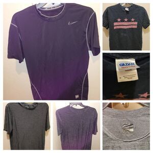 Mens short sleeve tee shirt bundle of 4